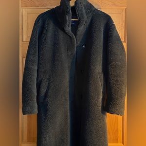 Gap Long Sherpa Teddy Coat